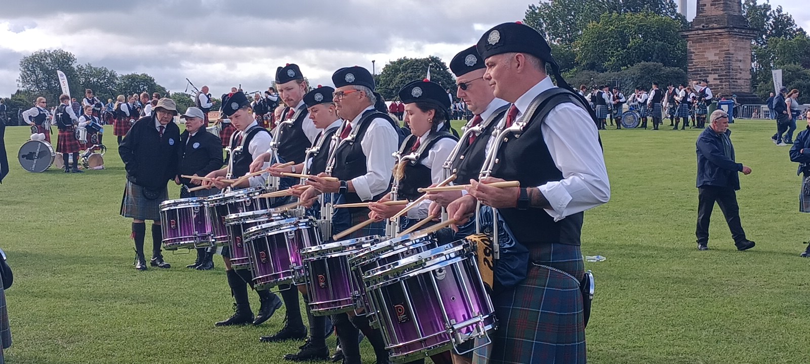 Stockbridge Pipe Band Grade 3B at the World Pipe Band Championships 2026